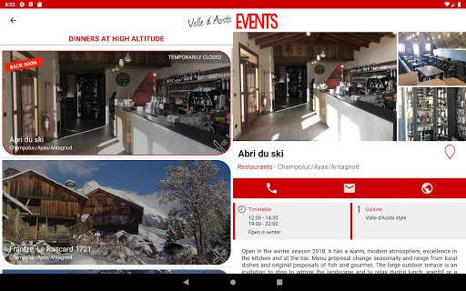 Valle d'Aosta Events screenshot 14