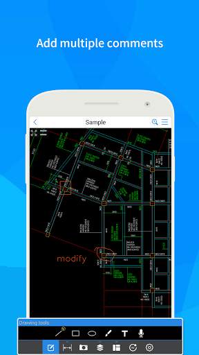 CAD Reader-Fast Dwg Viewer and Measurement Tool screenshot 3