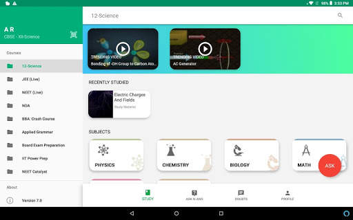 Meritnation: CBSE, ICSE & more (Free Live Classes) screenshot 8