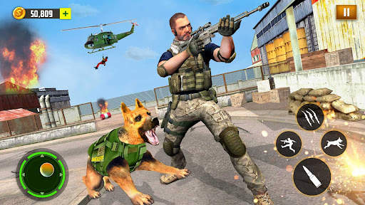 Army Commando fps shooting sim скриншот 5