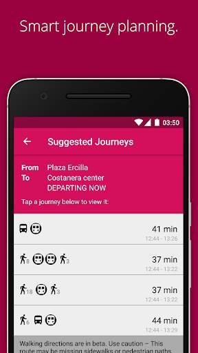 Transantiago Bus Checker screenshot 3