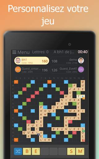 Rackword- Jeu de mots en ligne screenshot 12