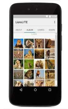 Lion Puzzles Lite screenshot 3