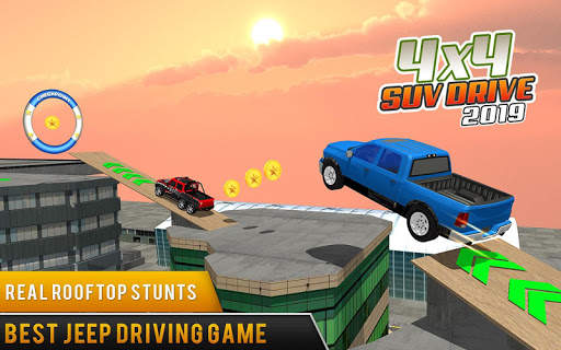 Offroad Jeep Truck Driving: Jeep Racing Games 2019 screenshot 5