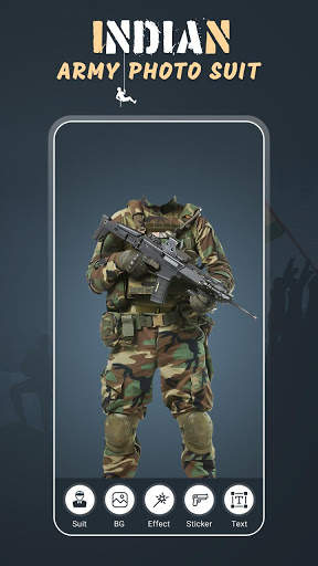 Indian Army Photo Suit - Commando Photo Suit screenshot 1