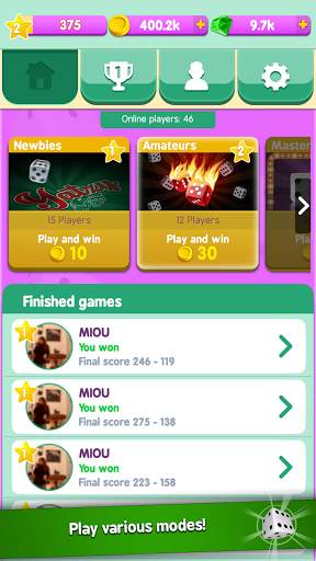 Yatzy Duels Live Tournaments screenshot 2