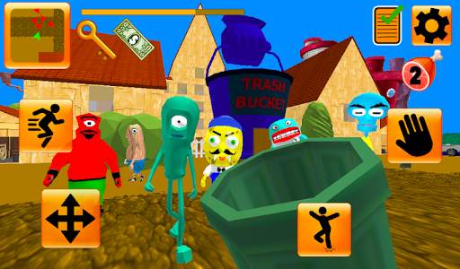 Plankton Gang Secret. Sponge's Neighbor Escape 3D screenshot 8