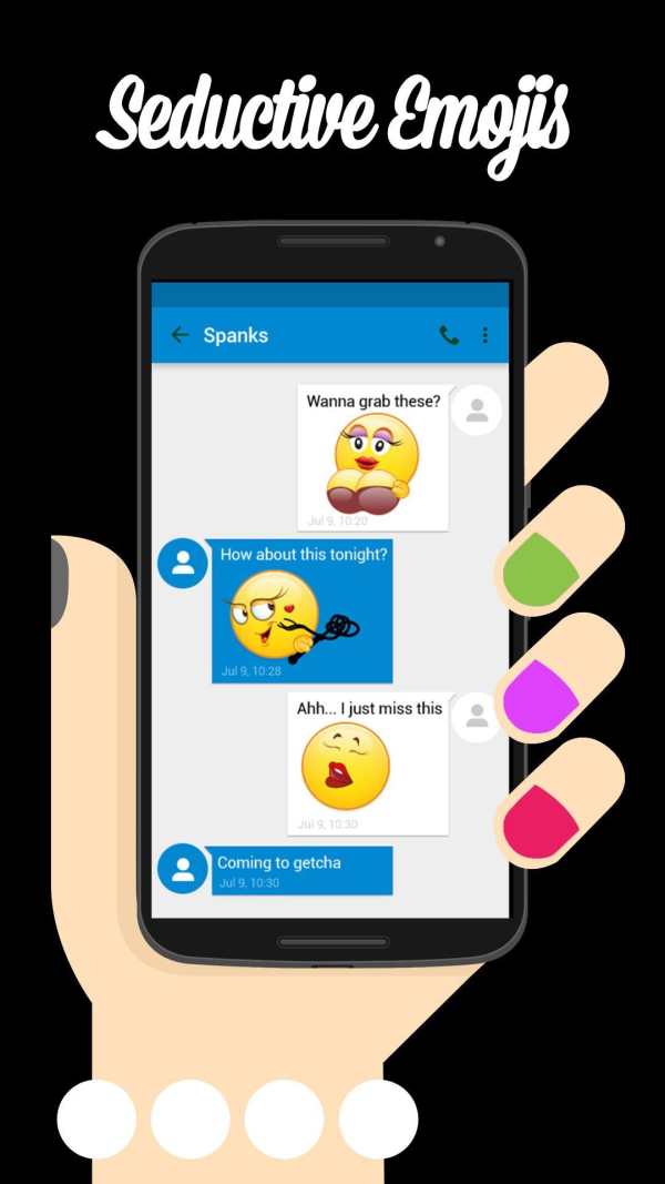 Flirty XXX Emoji NSFW Stickers screenshot 2