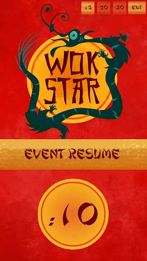 Wok Star Game Timer screenshot 2
