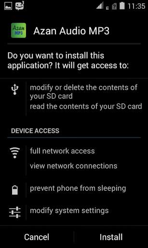 Azan Audio MP3 screenshot 2