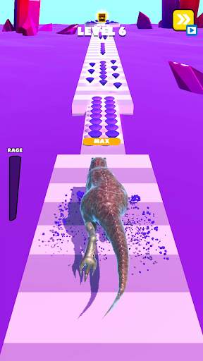 Dino Run 3D - Dinosaur Rush screenshot 2