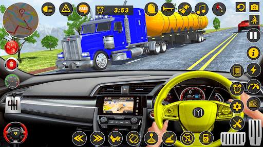 Oil Tanker Truck Driving Games screenshot 3