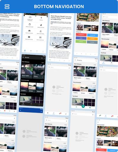 MaterialX - Material Design UI screenshot 1