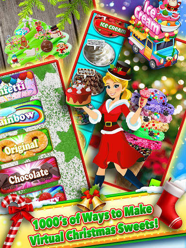 Christmas Dessert Bake Shop - Make Donuts & Cake screenshot 4