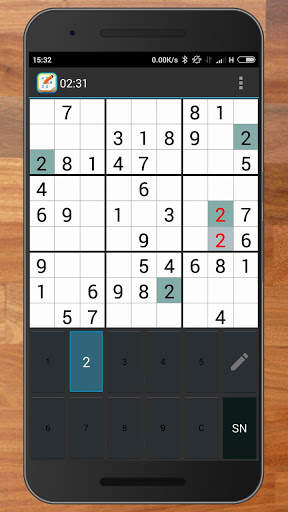 Easy Sudoku Brain puzzle Game screenshot 1