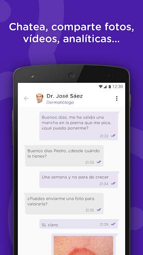 mediQuo Chat Médico - consulta screenshot 2