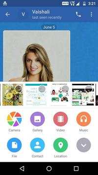 Messengo - chat, call, share,edit photo, stickers screenshot 2