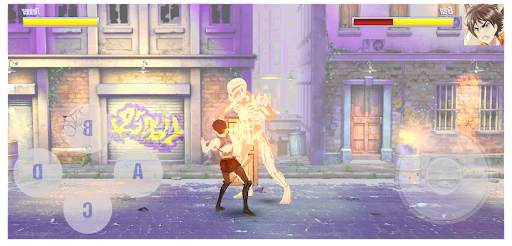 Attack on titan fighting game screenshot 1