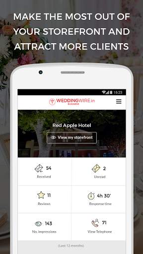 WeddingWire.in for business screenshot 1