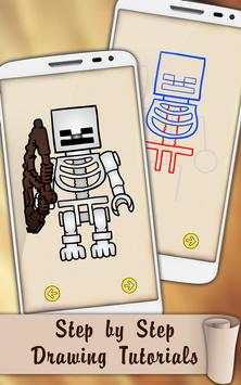 Draw Lego Minecraft Figures screenshot 1