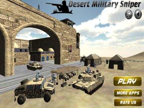 Desert Militer Sniper Perang screenshot 17