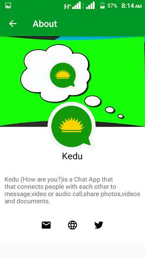 Kedu -  Messaging,Video and Calls App screenshot 1