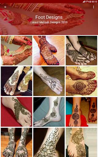 Mehndi Designs 2019 - Offline screenshot 9