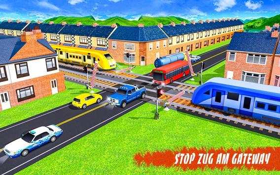 Indian Railroad Crossing: Eisenbahn Zug vorbei 3D screenshot 4