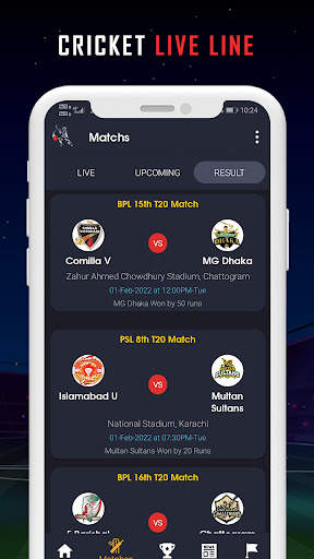 Cricket Live Line - Live score screenshot 2
