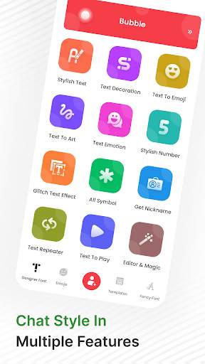 Chat Styles Fonts for Whatsapp screenshot 1