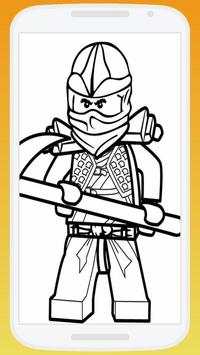 LEGO Ninjago Coloring Pages screenshot 6
