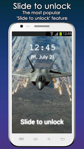 Air Force Lock Screen 2 تصوير الشاشة