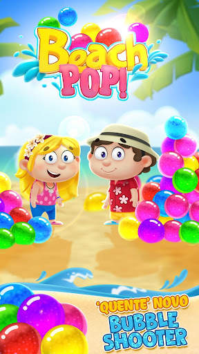 Arma de bolhas: Pop de praia screenshot 1
