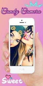 Candy Camera Selfie screenshot 1