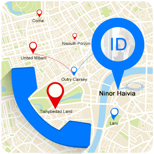 True ID Caller Name Address Location Tracker icon