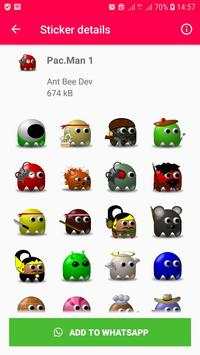 Pacman Sticker screenshot 1