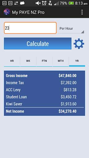 My PAYE NZ Lite screenshot 1