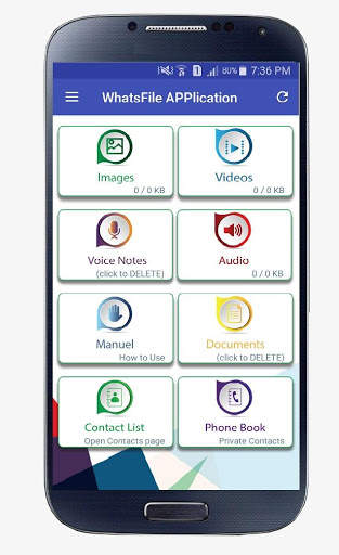 whatsfile - Hide & secure chatting app files screenshot 1