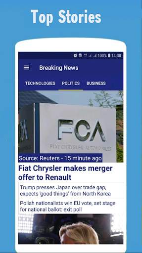 Breaking News Today, Top Stories, News Headlines screenshot 5