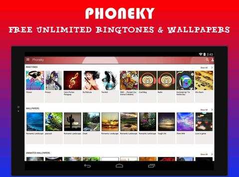 PHONEKY Ringtones & Wallpapers screenshot 8