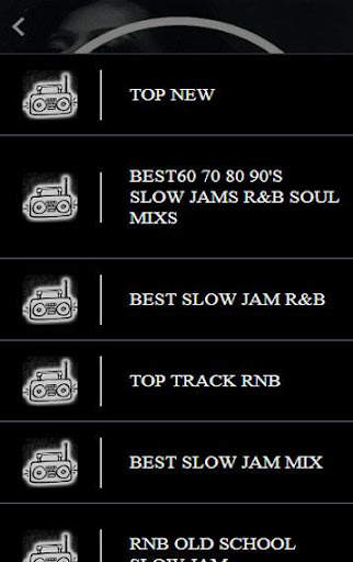 Slow Jams RnB Soul Mix & Radio screenshot 3