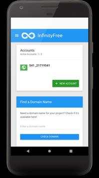 Infinity Free Hosting 4 تصوير الشاشة