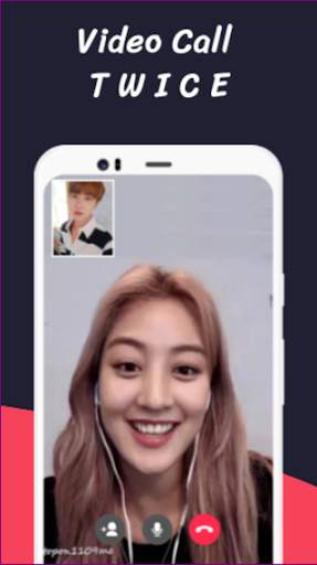 TWICE Video Call and Fake Chat ☎️ Twice Messenger screenshot 1