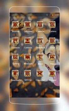 Cute Puppy Theme C Launcher screenshot 2