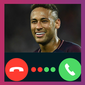Neymar Video Call Fake Prank icon