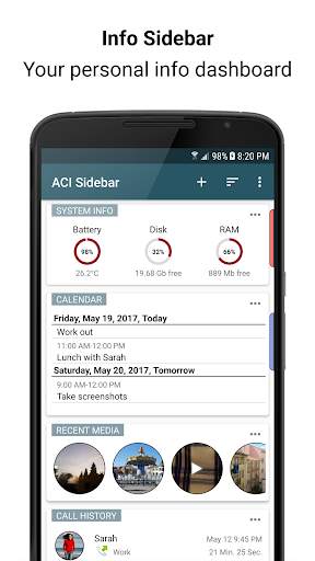 ACI Sidebar screenshot 5