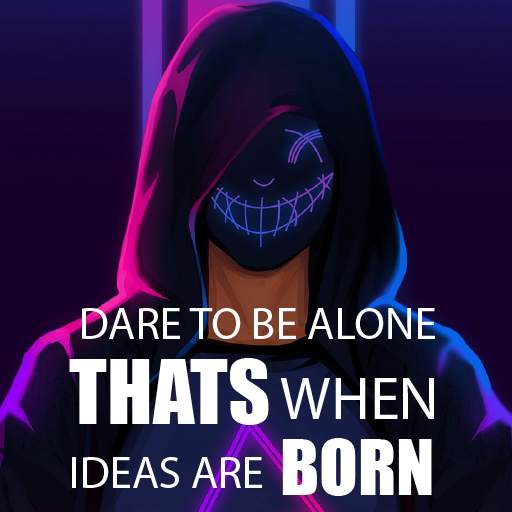 🔥Anonymous Attitude Quotes| Wallpaper|Cool Status 1.5