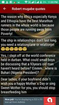 Robert Mugabe Quotes screenshot 2