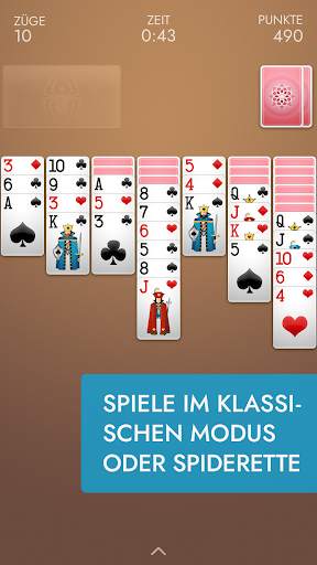 Spider Solitaire screenshot 5