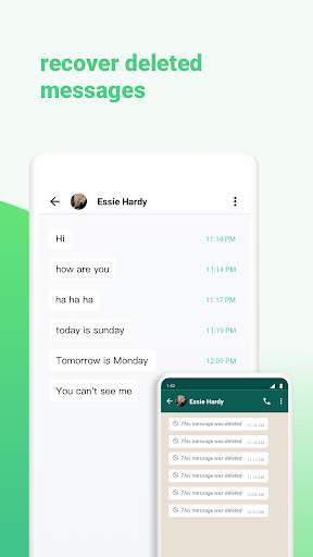 WA message recover screenshot 2